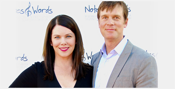 <b>Pictures: Lauren at Notes and Words 2013</b> lLauren & Peter - Notes and Words 2013 - 2