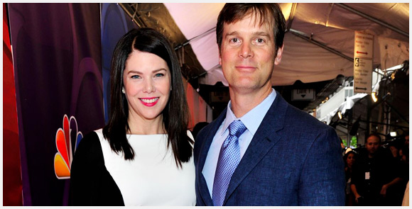 <b>Lauren at the NBC Upfront Presentation</b> Lauren & Peter - Upfronts 2013